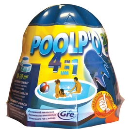 Dozator Poolp'O 500 G, pentru 10-20 m3, include solutie 4 actiuni