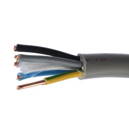 Cablu electric CYY-F 5 x 6 mmp, cupru