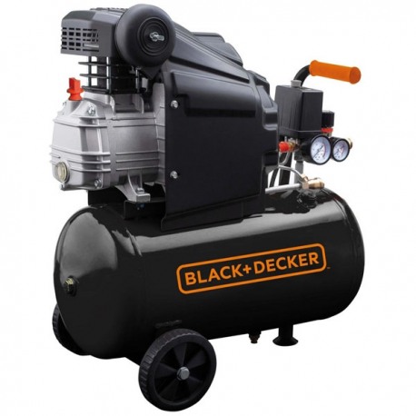 Compresor aer cu piston, cu ulei, Black&Decker CP2525N, 1.1 kW, 2 CP, 24 litri