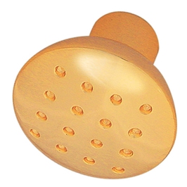 Buton pentru mobila, metalic, auriu, M 480.07.20, 28 x 24 mm