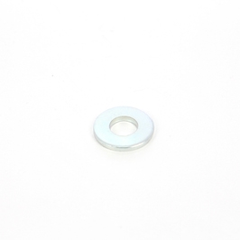 Saiba plata din otel zincat alb, DIN522C, M4 x 14 x 0.8 mm