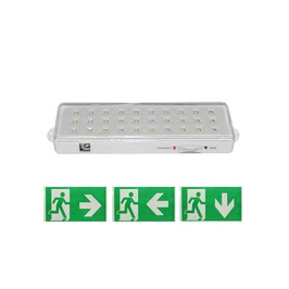 Lampa exit, pentru evacuare de urgenta, 30 LED, 180lm, autonomie 7 -10 ore, IP20