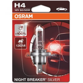 Bec auto Osram H4 Night Breaker Silver, P43T, 60/55 W, 12 V