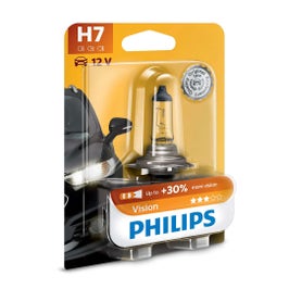 Bec auto pentru far, Philips H7, + 30 % vision, 55 W, 12 V