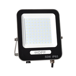 Proiector LED Hoff FLD, 50W, 5000lm, lumina rece 6500K, IP65