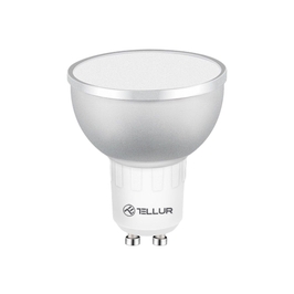 Bec inteligent LED Tellur TLL331201, wi-fi, spot, GU10, 5W, 460lm, lumina calda / rece / RGB, dimabil