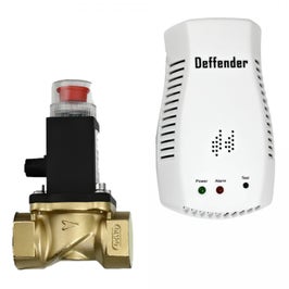 Detector gaz metan + electrovalva Deffender SDI, 230 V, 3/4"