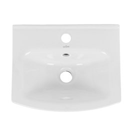 Lavoar incastrat Cersanit Cersania K11 - 0050, alb, dreptunghiular, 40 cm