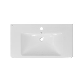 Lavoar incastrat Arthema Porto Plus 85P - A/D, alb, dreptunghiular, 85.5 cm