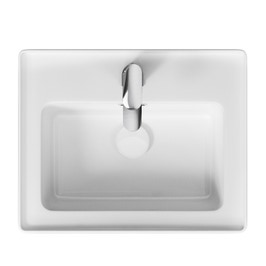Lavoar incastrat Cersanit Crea K114-005, alb, dreptunghiular, 50.5 cm