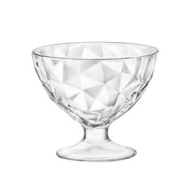 Cupa pentru desert, Bormioli Diamond, sticla, transparenta, 360 ml