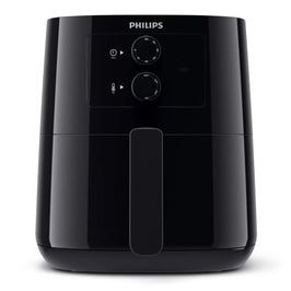 Friteuza cu aer cald Philips HD9200/90, 1400 W, 4.1 litri, 12 programe, tehnologie Rapid Air, termostat reglabil, oprire automata, neagra