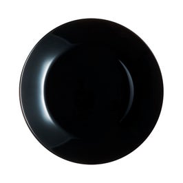 Farfurie intinsa Zelie Black, opal, negru, 25 cm