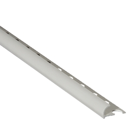 Profil PVC margine gresie si faianta uni, Light Grey 00085gc, gri, 8.5 mm, 2.6 m