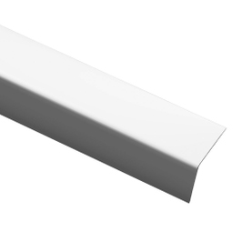 Profil de colt L din PVC, alb, 40 x 40 mm, 2.5 m