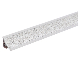 Plinta PVC pentru blat baie sau bucatarie, Korner, Light Granite, cu margini flexibile cauciucate, 23 mm, 3 m