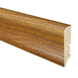 Plinta parchet lemn P50, stejar gold / cooper, 2200 x 60 x 16 mm