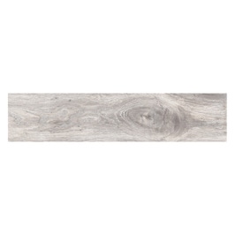 Gresie exterior / interior portelanata Melina Silver, 20 x 90 cm, argintiu, mata, aspect lemn
