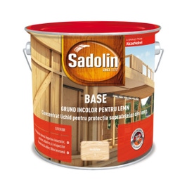 Grund pentru lemn, Sadolin Base, incolor, 2.5 L