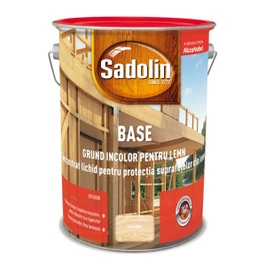 Grund pentru lemn, Sadolin Base, incolor, 5 L