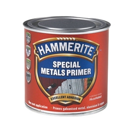 Grund pentru metal Hammerite, interior / exterior, rosu caramiziu, 0.5 L
