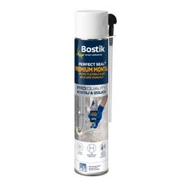 Spuma poliuretanica pentru montaj si izolatii, cu aplicare manuala, Bostik Premium Montaj, 750 ml