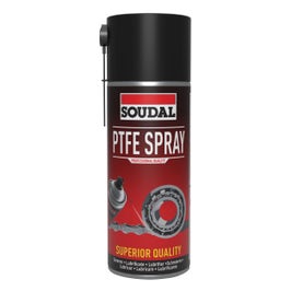 Spray cu teflon pentru rulmenti, Soudal PTFE Spray, interior / exterior, 400 ml