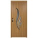 Usa de interior din lemn cu geam, Super Door F03-88-Q, stanga / dreapta, stejar deschis, 203 x 88 cm