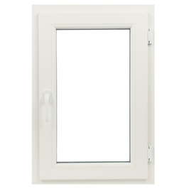 Fereastra PVC termopan Trocal, 5 camere, alb, 71 x 116 cm, dubla deschidere, dreapta
