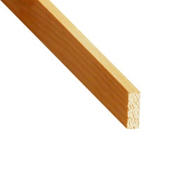 Rigla rindeluita, lemn pin, 1200 x 18 x 7 mm