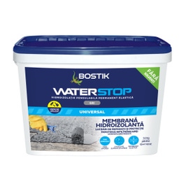 Solutie pentru hidroizolatie Bostik Mem Water Stop, gri, 14 kg