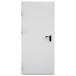 Usa metalica antifoc EI2.90, Megadoor, stanga, alb RAL 9010, 80 x 207 cm