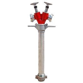 Hidrant portativ Fire Sting, tip DN80 2xB, aluminiu, 1065 x 330 mm