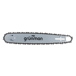 Sina de ghidaj + lant pentru drujba / motofierastrau Grunman, 32D, 325,  1.3 mm, 38 cm