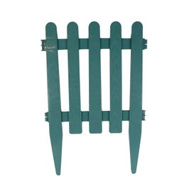 Gardulet decorativ IBC2, pentru gradina, plastic, verde, 160 x 59 cm, set 4 buc
