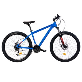 Bicicleta barbati, MTB Terrana 2727, marime S, 27.5 inch, 24 viteze, schimbator spate Shimano, albastru