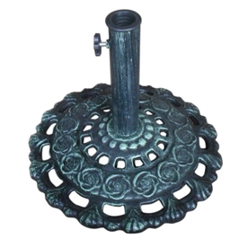 Suport umbrela, fonta, forma rotunda, D 43.5 cm