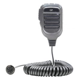 Microfon PNI MK9500 pentru statie radio auto CB PNI Escort HP 8000L / 8001L / 8024 / 9001 / 9001 Pro / 8900 / 9500, cu 6 pini, difuzor incorporat, buton activare / dezactivare ASQ, lungime cablu 60 cm, 60 x 30 x 110 mm, negru