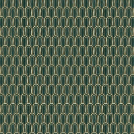 Fototapet vlies, Iconic Walls Jones Rich Green ICWLP00134, 312 x 270 cm