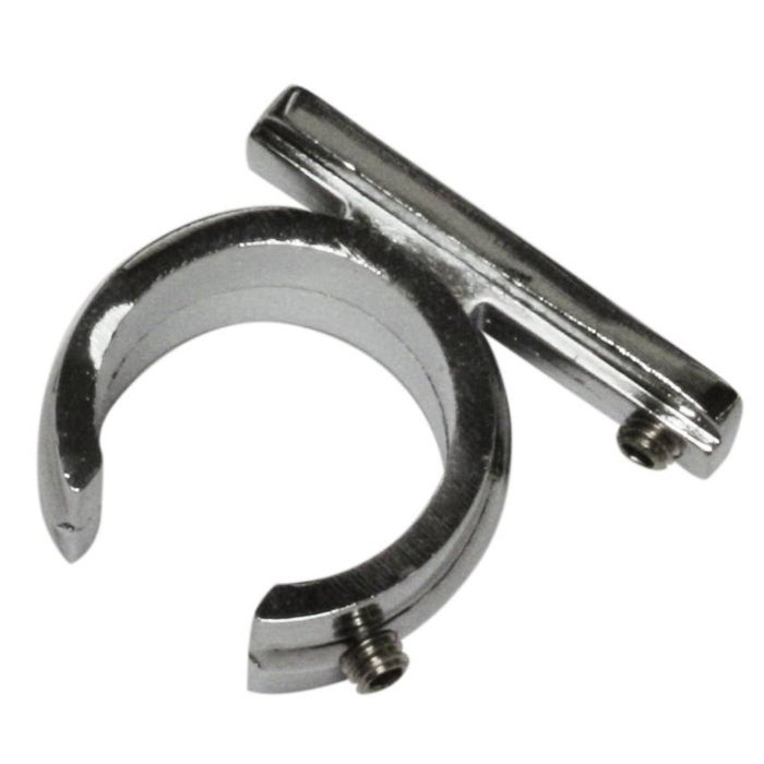 Adaptor inel pentru console, universal, metal, 20 mm, crom