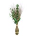 Aranjament flori uscate, AR 40912, maro + verde, H 100 cm
