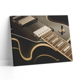 Tablou canvas luminos Guitar Black, CLT0291, Picma, dualview, panza + sasiu lemn, 40 x 60 cm