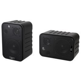 Sistem audio Home BXB 10050P, 2 boxe, 120 W, bass-reflex Hi-Fi, 8 Ohmi, utilizare pe orizontala sau pe verticala, negru