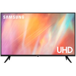 Televizor LED Smart Samsung UE43AU7092UXXH, diagonala 108 cm, Ultra HD / 4K, clasa G, sistem operare Tizen, HDR, negru