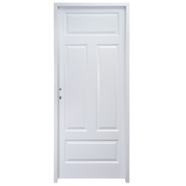 Usa de interior din lemn, Eco Euro Doors Parang, dreapta, vopsita alb, 205 x 66 cm