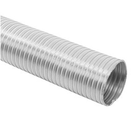 Tub flexibil pentru sisteme de incalzire si ventilare, aluminiu, D 110 mm