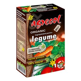Ingrasamant organic pentru legume Agrecol, granule, 1 kg