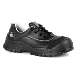 Pantofi de protectie Safeklasse Low, cu bombeu compozit, piele naturala de bovina, negru, S3 SRC, marimea 44