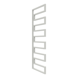 Calorifer vertical, decorativ, living, Radox Sera, drept, alb, 580 x 1570 mm, accesorii incluse