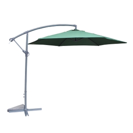 Umbrela soare de terasa / gradina, TA-KK12 , rotunda, structura metal, verde, D 270 cm